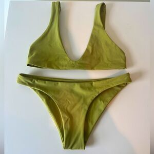 Wanderlust Green Bikini